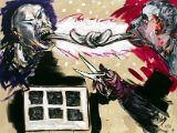 VERKNÜPFTE BANDE, Acryl auf Leinen,150 x 200 cm.jpg